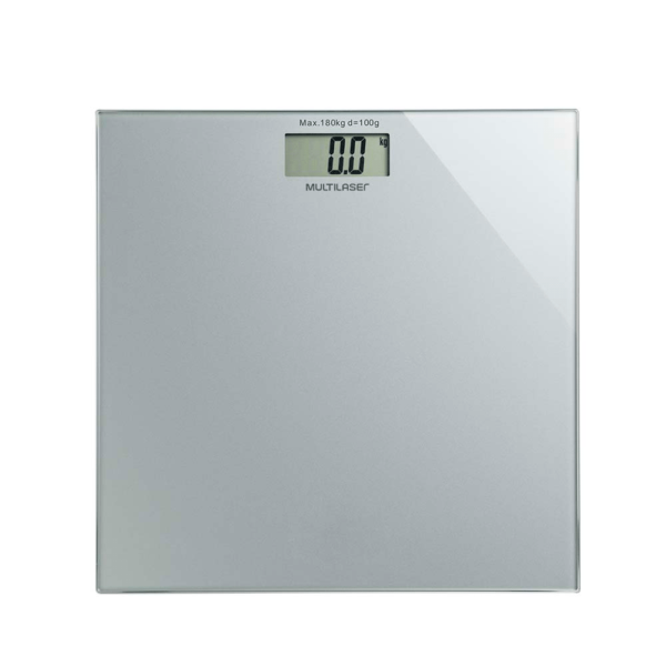 BALANZA DIGITAL MULTILASER HC021 180KG EATSMART VIDRIO A BATERIA