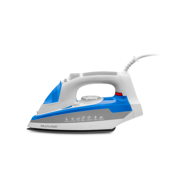 PLANCHA A VAPOR MULTILASER HO079 2000W 220V ANTIADHERENTE BASE DE CERAMICA AZUL