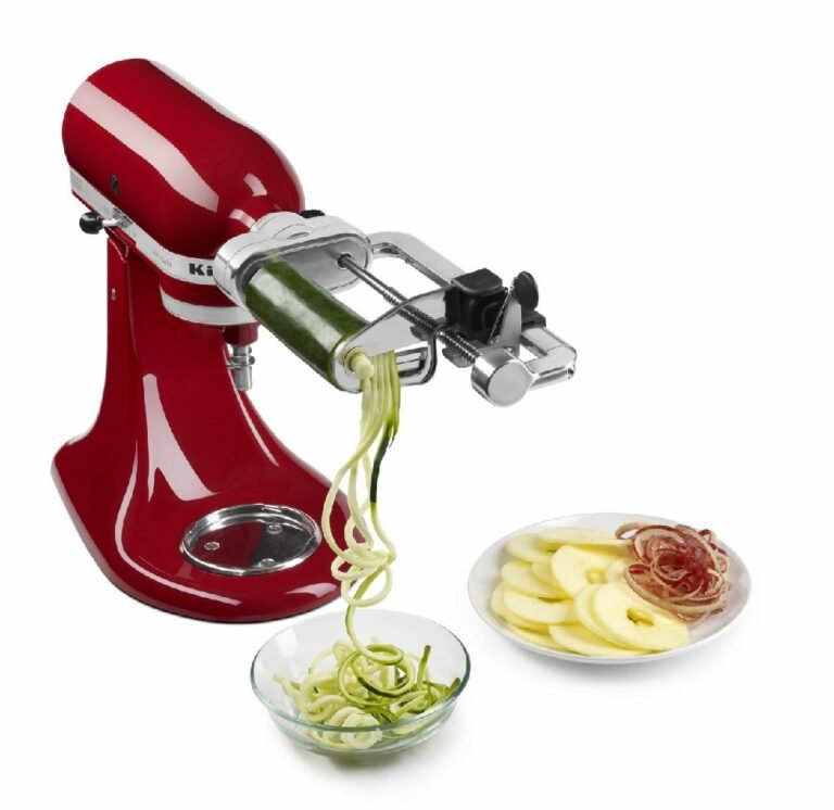 Accesorio kitchenaid cortador en espiral mod ksm1apc