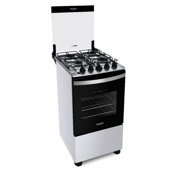 Cocina a gas whirlpool 4h wf04nbb blanco