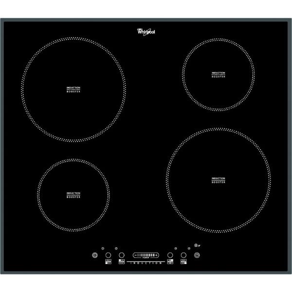 Anafe Whirlpool Inducción acm806ba 4 hornallas Vitroceramico Touch
