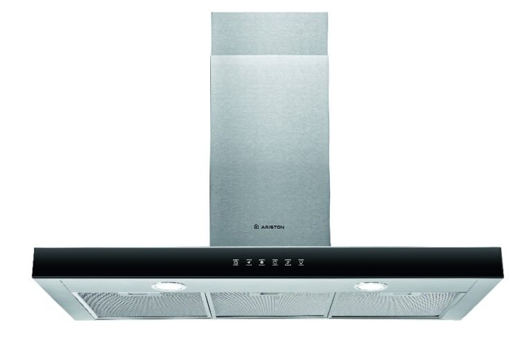 Campana ariston ahbs9.7fltix 90cm inox 3vel touch