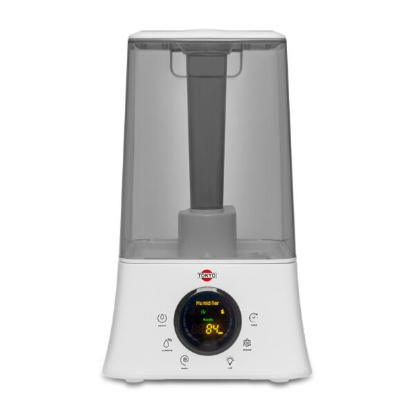 Humidificador digital tokyo 3en1 ioniza, purifica y aromatiza 4.5lts indicador l