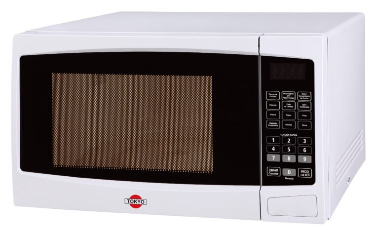 Microondas tokyo mod tok28en 28lts digital c/grill blanco 900w 220v 50hz