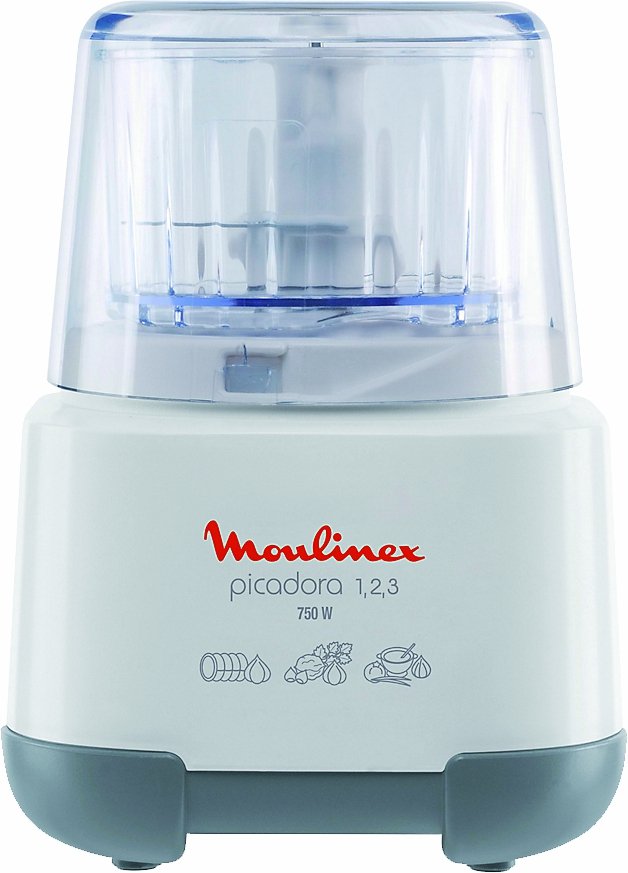 PICADORA MOULINEX PICA TODO 1-2-3 MOD AD6011CL 750W 300GRS 220V 50HZ