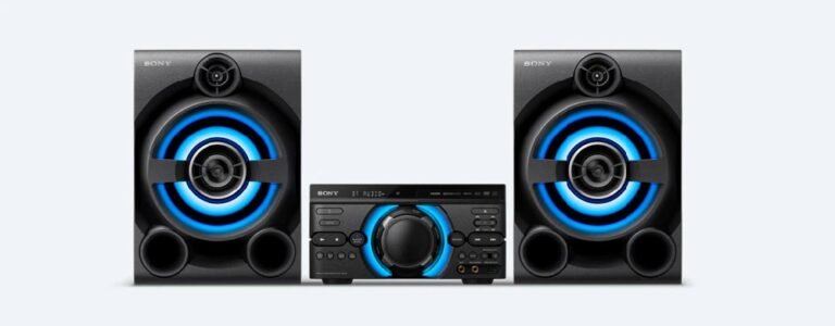 MINICOMPONENTE SONY MHC-M60D HDMI USB DVD RADIO FM BL