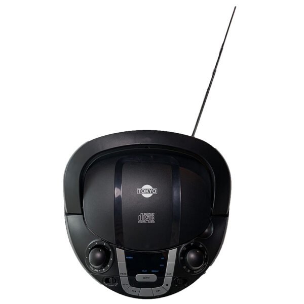 RADIO TOKYO RCD512 CD/BLUETOOH/MP3/USB/AM/FM/AUX NEGRA