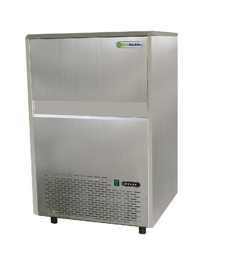 FABRICADORA DE HIELO ECOSILKON 40/90 KG/24H CAP DEPOSITO 48KG AC INOX FI MOD ZBL9