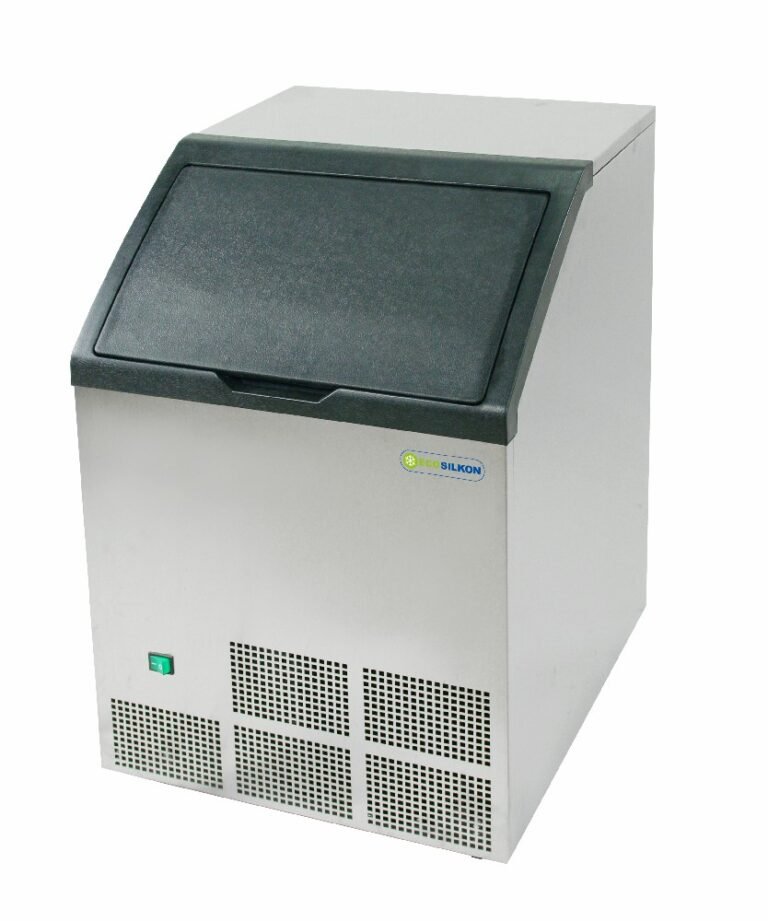 FABRICADORA DE HIELO ECOSILKON 30/50KG/24H CAP DEPOSITO 16KG-ACERO INOX -ZBP60