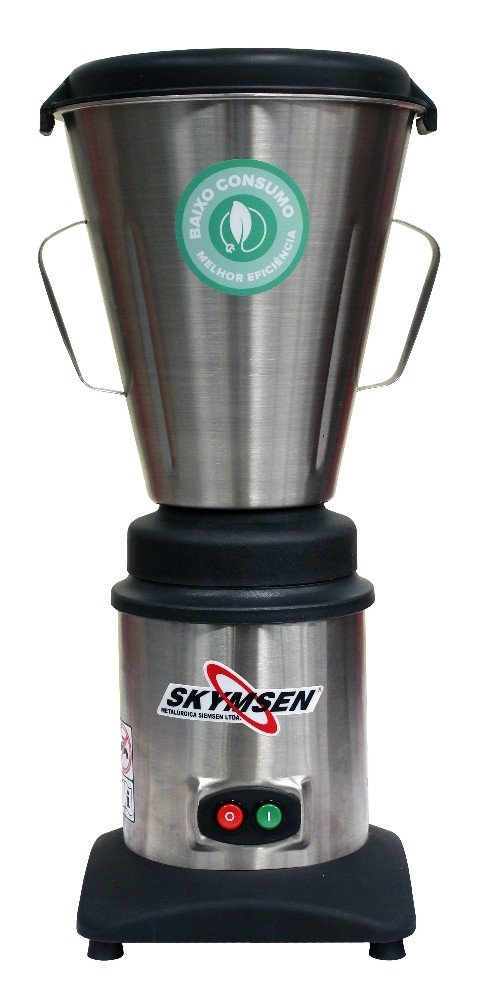 LICUADORA COMERCIAL SKYMSEN INOX MOD LC2 BAJA ROTACION 2L 4500RPM 1/2HP 220V 50H
