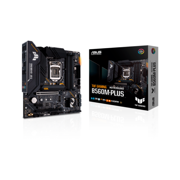 PLACA MADRE ASUS 1200 TUF GAMING B560M-PLUS S/R/HDMI/DP/2M2/DDR4/USB3.2/MAT/AURA