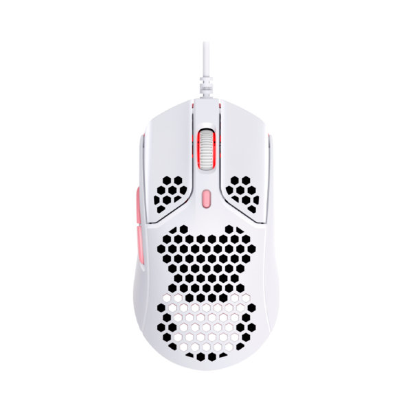 MOUSE GAMER USB HMSH1-A-WT/G HYPERX PULSEFIRE HASTE 16000DPI/ 6 BOT/ RGB / BLANCO
