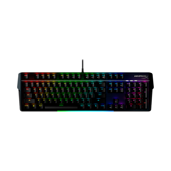 TECLADO GAMER USB HYPERX HKBM1-R-US/G ALLOY MKW100 MECANICO RED INGLES RGB