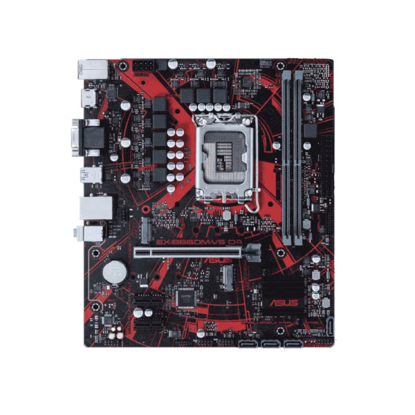PLACA MADRE ASUS 1700 EX-B660M-V5 D4  V/S/R/HDMI/2M2/DDR4/USB3.2/MATX