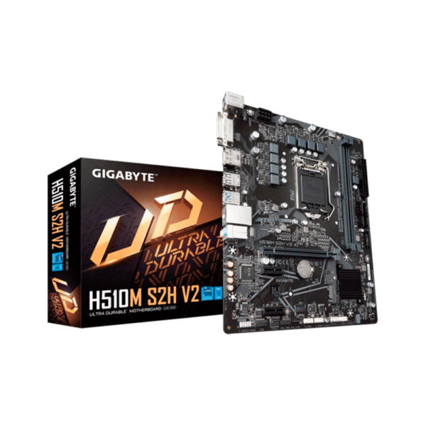 PLACA MADRE GIGABYTE 1200 H510M S2H V2 S/R/HDMI/DVI/DP/M2/DDR4/USB3.2/MATX