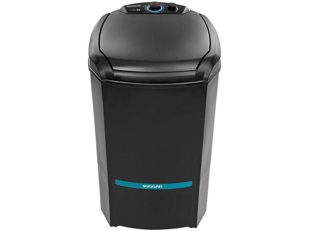 Lavarropa Lavamax Ecosuggar 14Kg Negro Suggar