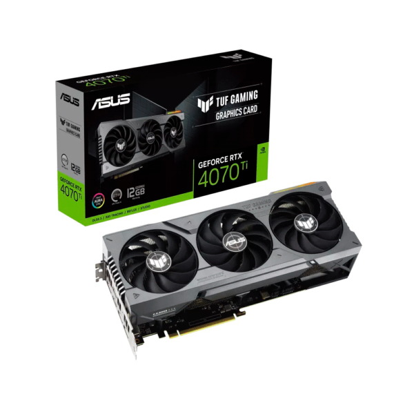 PLACA DE VIDEO ASUS RTX4070 TI 12GB DDR6X TUF-RTX4070TI-12G-GAMING AURA