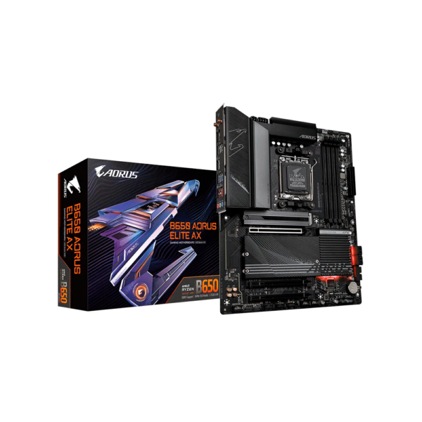 Placa madre gigabyte am5 b650 aorus elite ax ddr5 s/r/hdmi/dp/3m2/usb3.2/atx