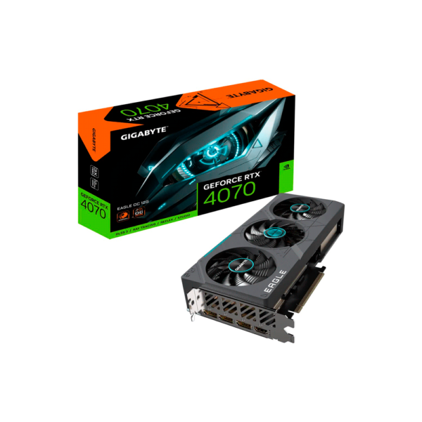 PLACA DE VIDEO GIGABYTE RTX4070 EAGLE OC 12GB GDDR6 GV-N4070EAGLE OC-12GD