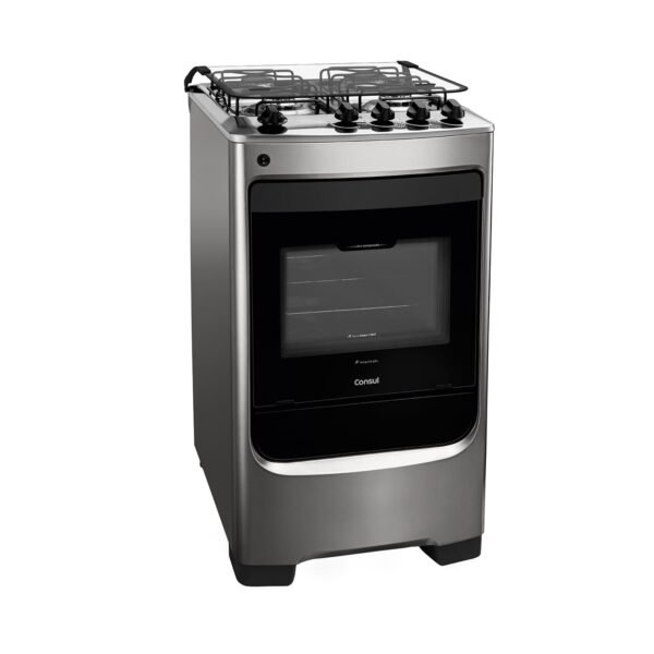 Cocina Consul A Gas 4 Hornalla Inox Cf04Naruuw