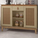 Aparador Buffet Diamante Champagne,Cedro