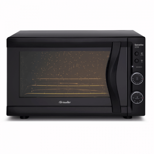 Horno Electrico Mueller Decorato G3 Negro
