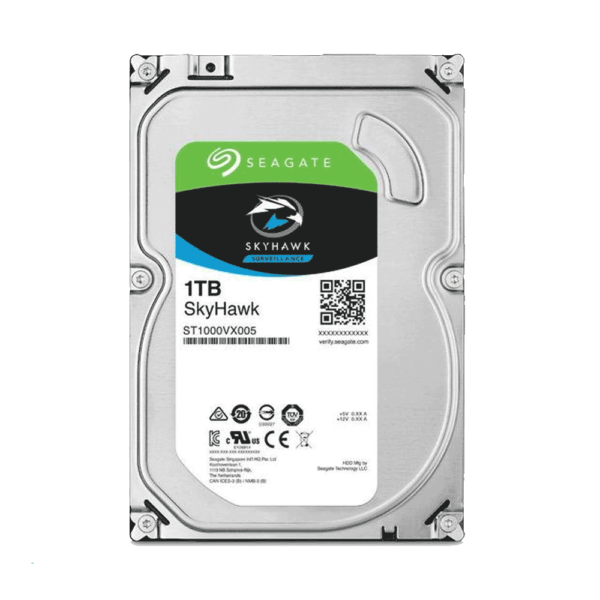 Disco duro sata3 1tb seagate 5900 64mb skyhawk st1000vx005 surveillance