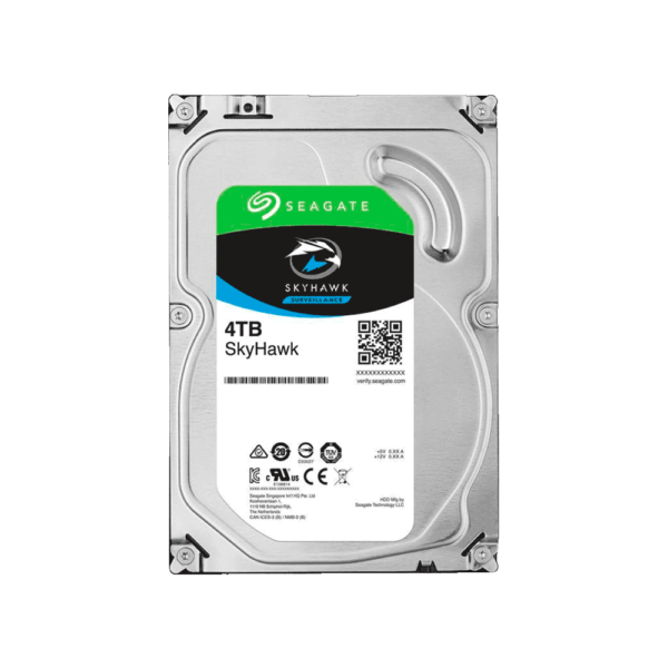 Disco duro sata3  4tb seagate skyhawk 5400 256mb st4000vx013 surveillance