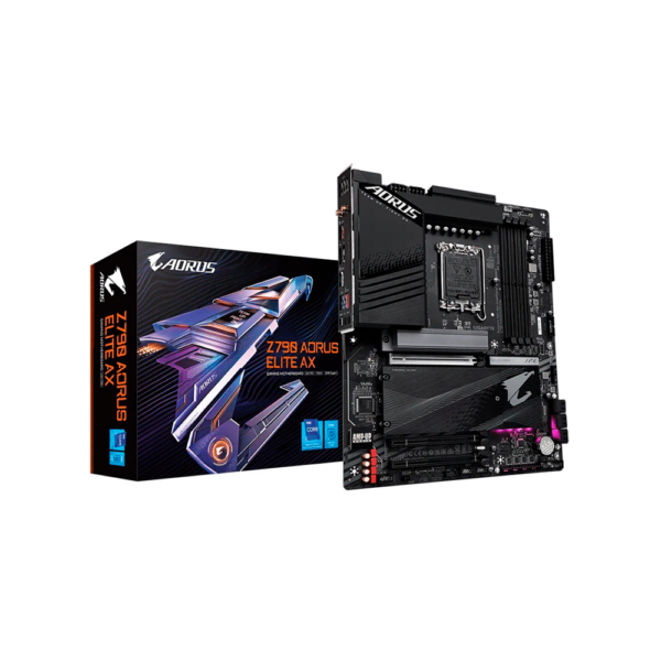 PLACA MADRE GIGABYTE 1700 Z790 AORUS ELITE AX DDR5 S/R/HDMI/DP/4M2/USB3.2/ATX