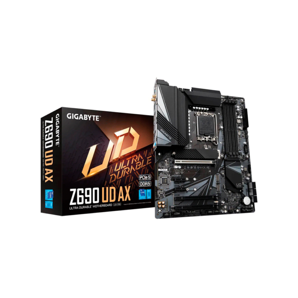 Placa madre gigabyte 1700 z690 ud ax ddr5 s/r/hdmi/dp/wifi/4m2/usb3.2/atx