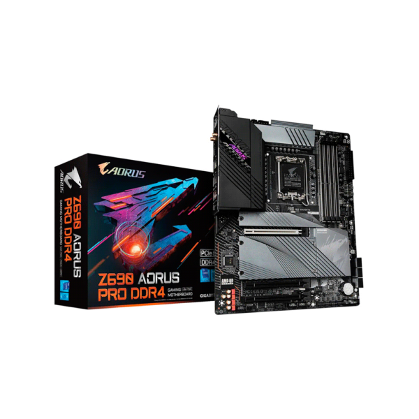 Placa madre gigabyte 1700 z690 aorus pro ddr4 s/r/dp/4m2/usb3.2/wifi/atx
