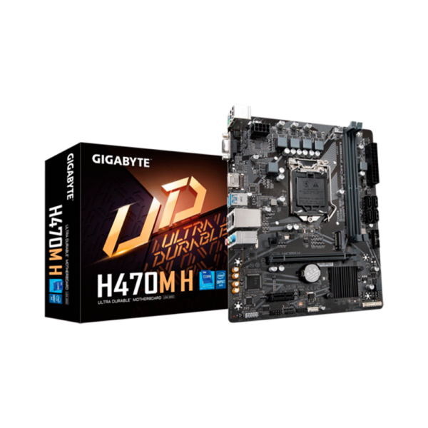 Placa madre gigabyte 1200 h470m h v/s/r/hdmi/m2/ddr4/usb3.2/matx