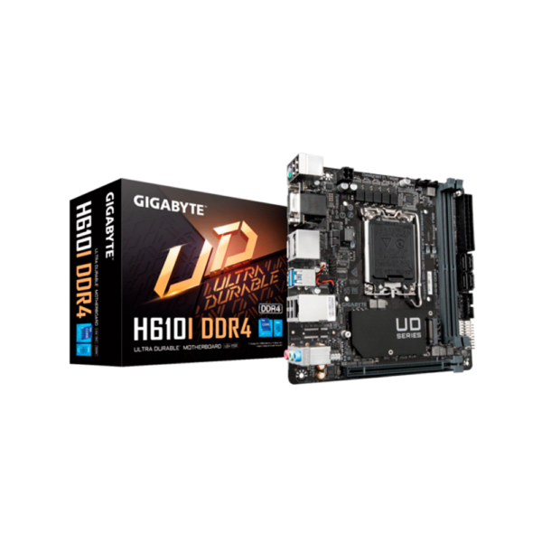 PLACA MADRE GIGABYTE 1700 H610I DDR4 V/S/R/HDMI/DP/M2/USB3.2/M-ITX