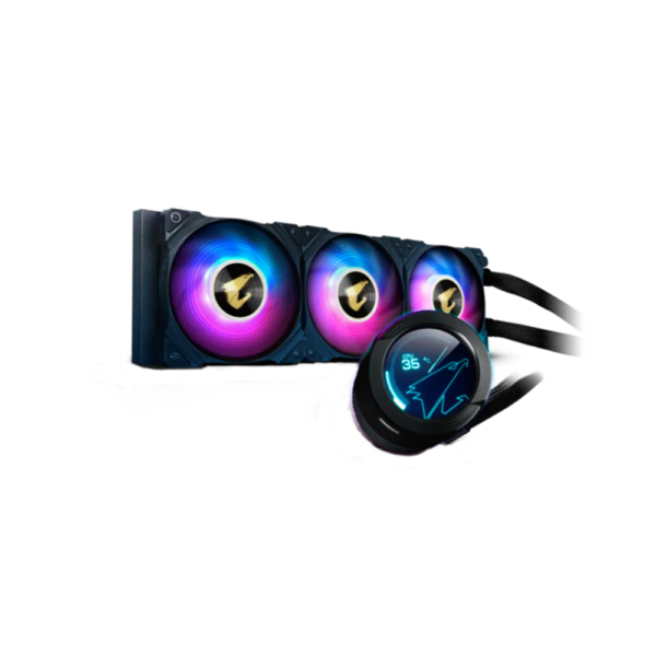 COOLER P/CPU AORUS WATERFORCE X 360 3 VENTILADORES RGB FUSION 2.0