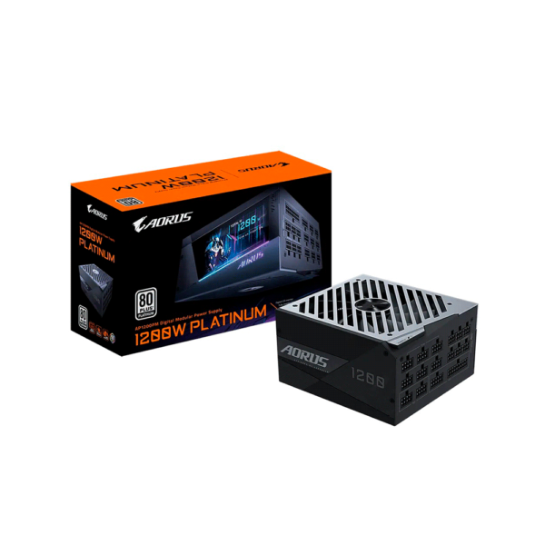 FUENTE GIGABYTE AORUS 1200W 80PLUS PLATINUM FULL MODULAR GP-AP1200PM