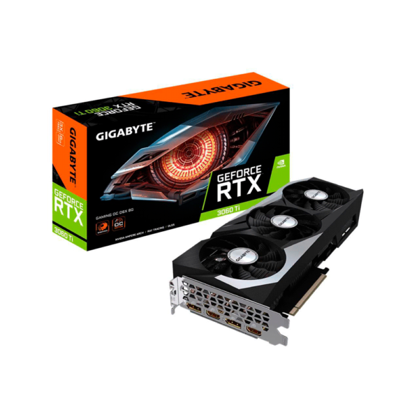 PLACA DE VIDEO GIGABYTE RTX3060TI GAMING OC 8GB GDDR6 GV-N306TXGAMING OC-8GD