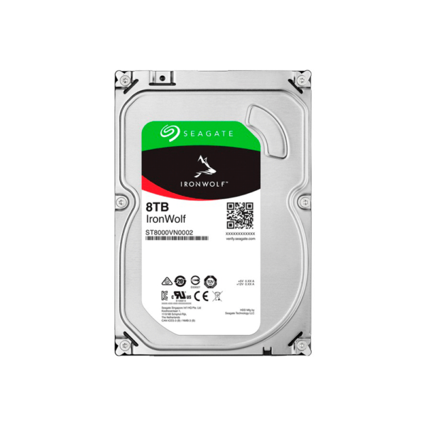 HD SATA3  8TB SEAGATE IRONWOLF NAS 5400 256MB ST8000VN002