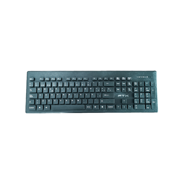 TECLADO FTX USB FTXK100E ESPAÑOL/NEGRO