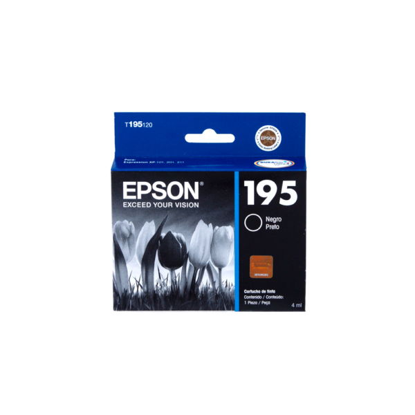 TINTA EPSON T195120-AL NEGRO XP-20/XP-101/XP-2XX 4ML