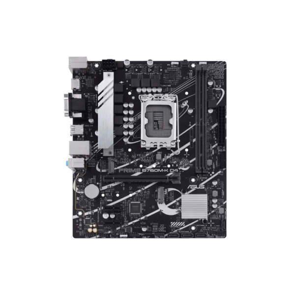 Placa Madre Asus 1700 Prime B760M-K D4 V/S/R/Hdmi/2M2/Usb3.2/Matx