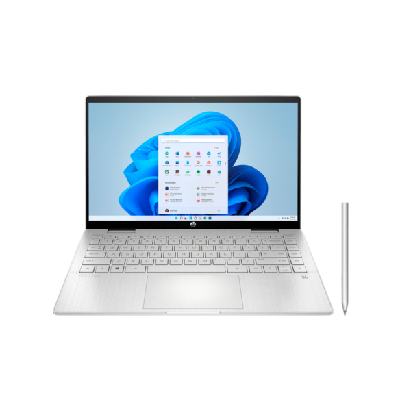 NOTEBOOK HP PAVILION X360 14-EK0003LA I5 1.8/8G/512SSD/W11H/14" FHD IPS TOUCH/PLATA