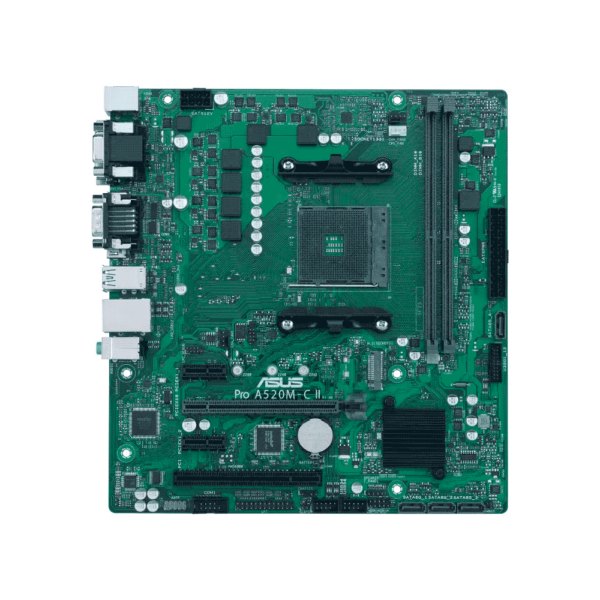 Placa Madre Asus Am4 A520M-C Ii/Csm Pro V/S/R/Hdmi/Dp/M2/Ddr4/Usb3.2/Matx