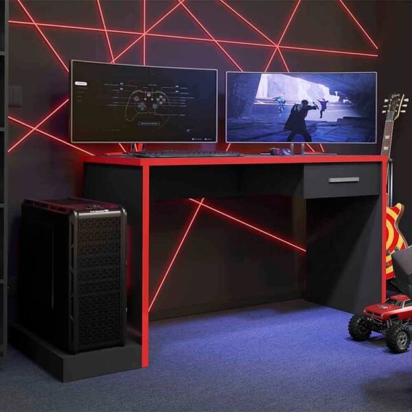MESA GAME DRX-9000 NEGRO TX ROJO LEAO