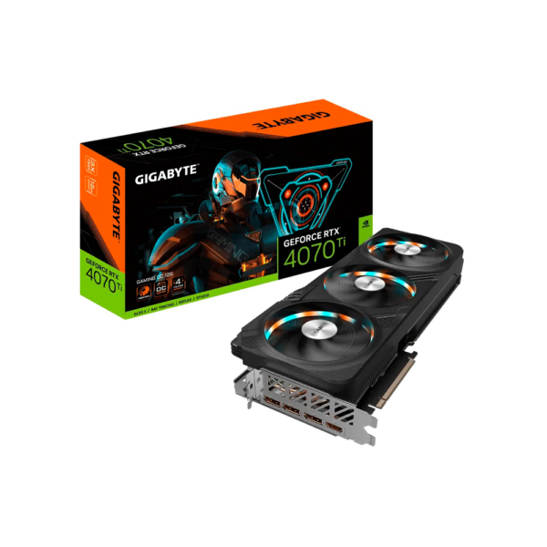 Placa De Video Gigabyte Rtx 4070Ti Gaming Oc 12Gb Gddr6X Gv-N407Tgaming Oc-12Gd