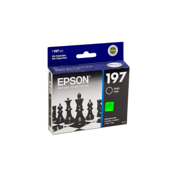 TINTA EPSON T197 120 NEGRO XP-20/101/104/20 T197120-AL 8ML