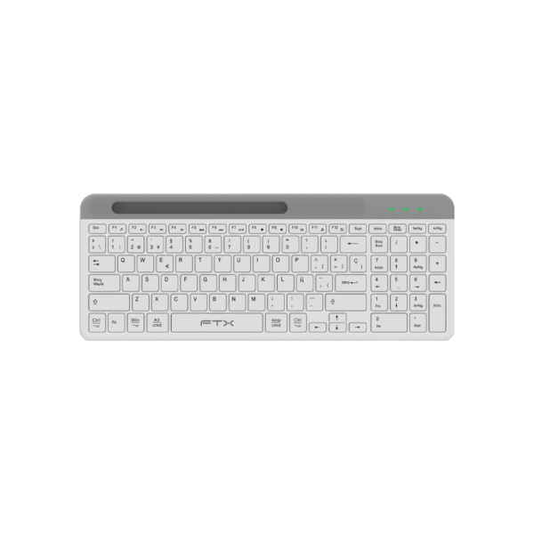 TECLADO FTX WIRELESS FTXB105 ESP/BLANCO