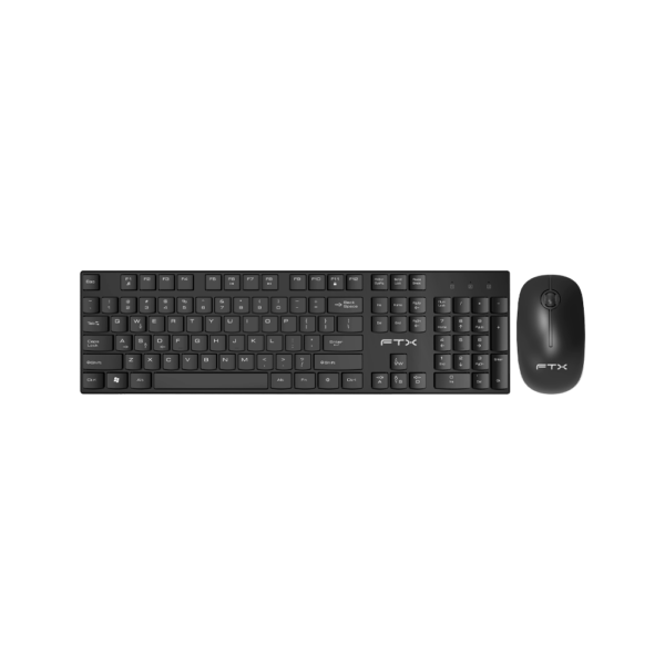 TECLADO + MOUSE FTX WIRELESS FTXGK600 POR/NEGRO