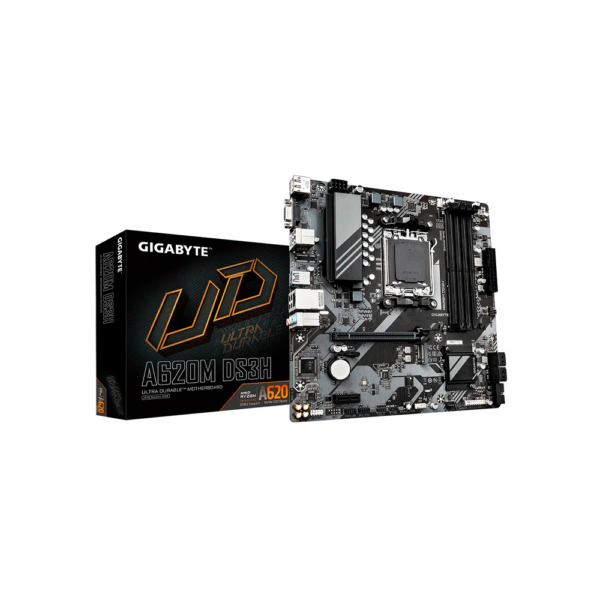 PLACA MADRE GIGABYTE AM5 A620M DS3H DDR5 V/S/R/HDMI/M2/USB3.2/MATX