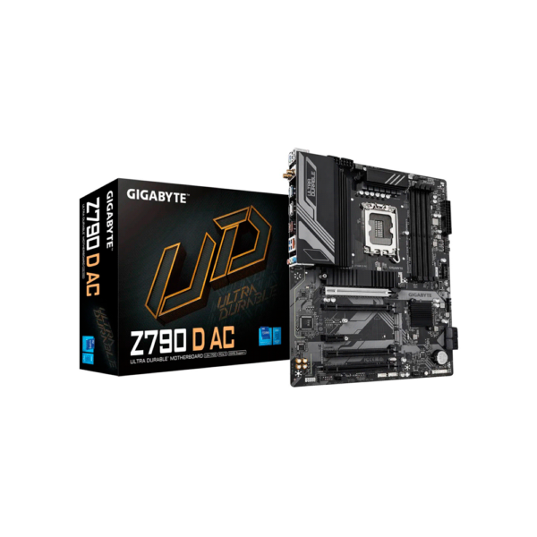 PLACA MADRE GIGABYTE 1700 Z790 D AC S/R/HDMI/DP/3M2/WIFI/DDR5/USB3.2/ATX