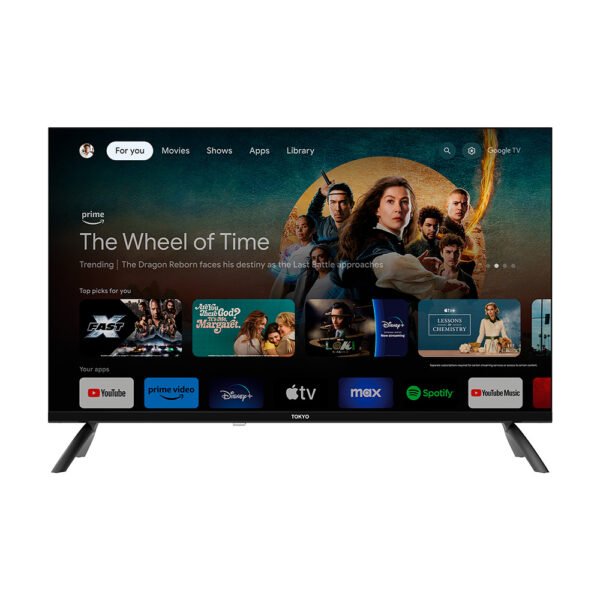 Smart Tv Tokyo Google Tv 32 Hd Frameless C/ Chromecast Incluido